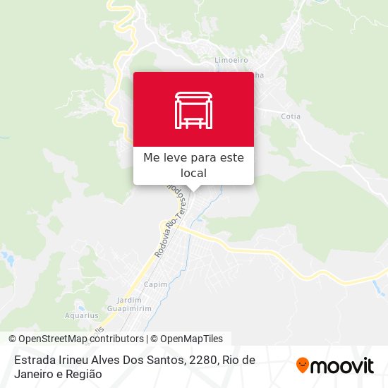 Estrada Irineu Alves Dos Santos, 2280 mapa