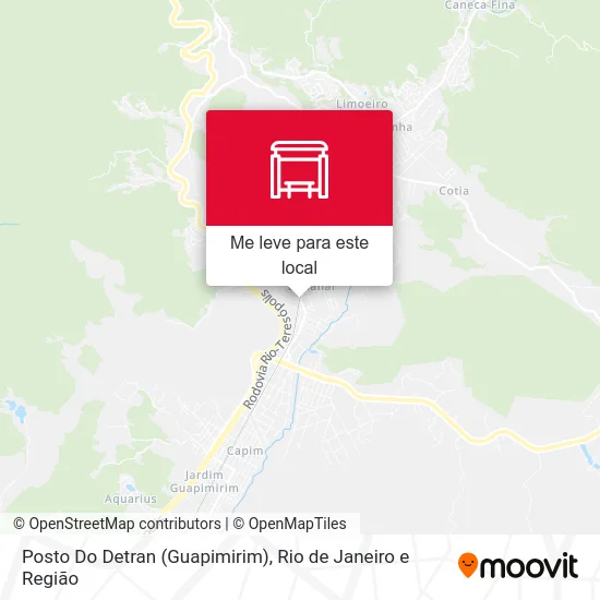 Posto Do Detran (Guapimirim) mapa