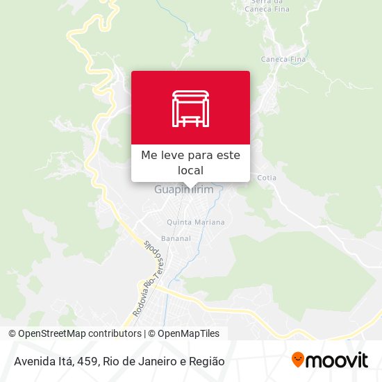 Avenida Itá, 459 mapa