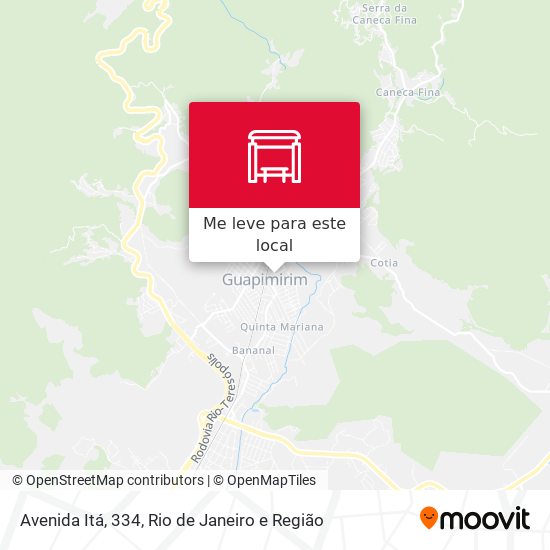 Avenida Itá, 334 mapa