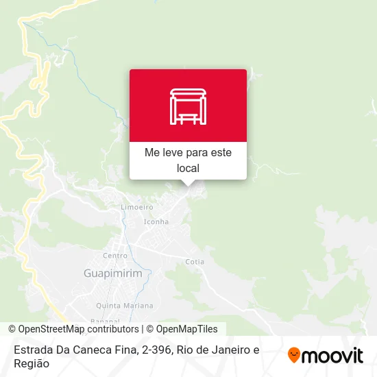 Estrada Da Caneca Fina, 2-396 mapa