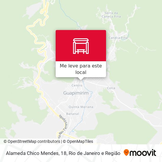 Alameda Chico Mendes, 18 mapa