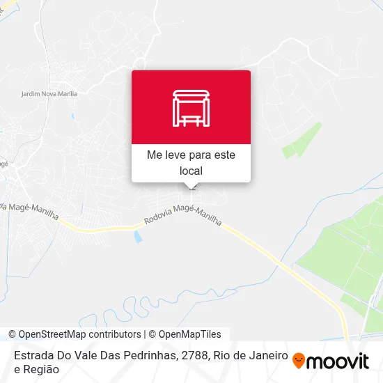 Estrada Do Vale Das Pedrinhas, 2788 mapa