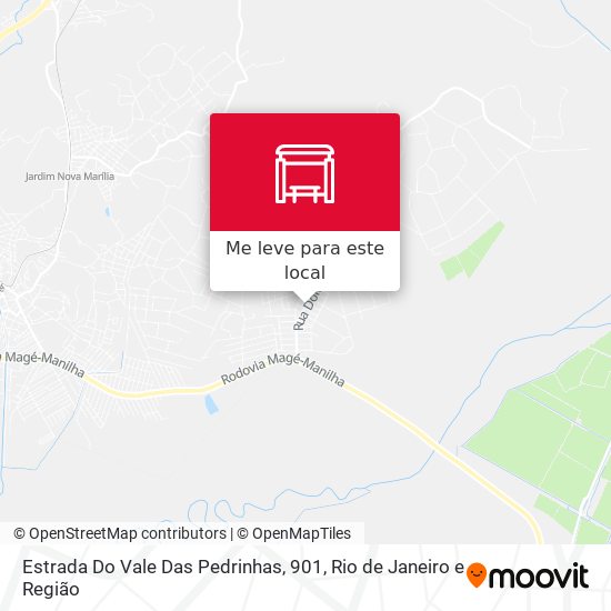 Estrada Do Vale Das Pedrinhas, 901 mapa