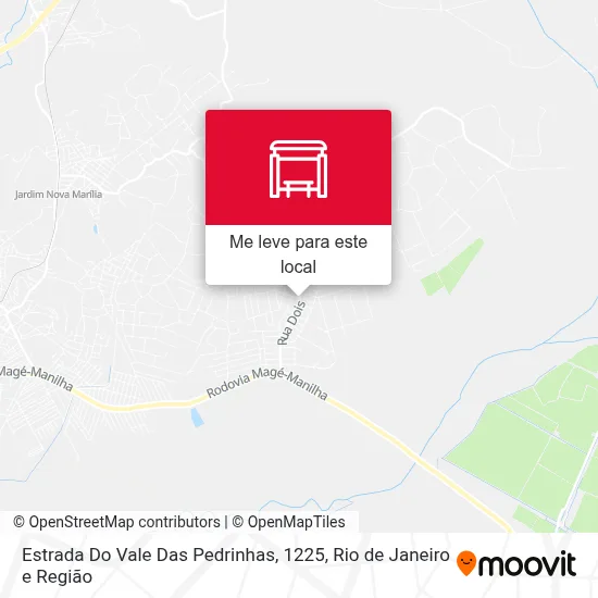 Estrada Do Vale Das Pedrinhas, 1225 mapa