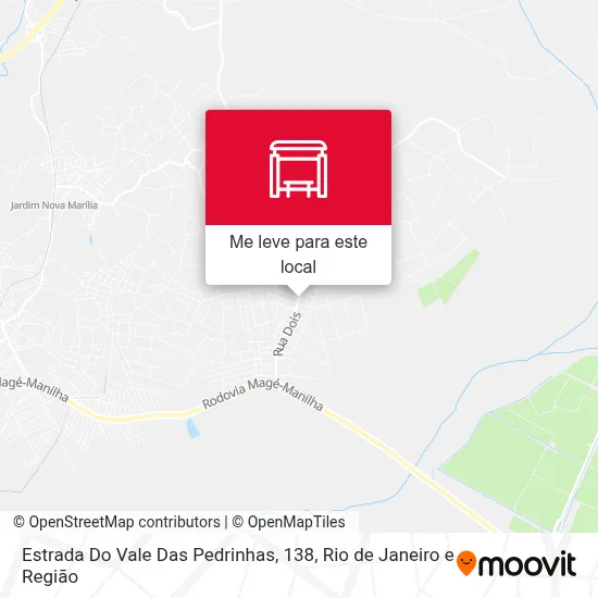 Estrada Do Vale Das Pedrinhas, 138 mapa