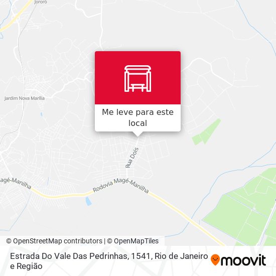 Estrada Do Vale Das Pedrinhas, 1541 mapa