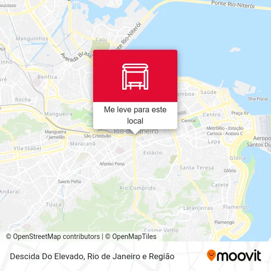 Descida Do Elevado mapa