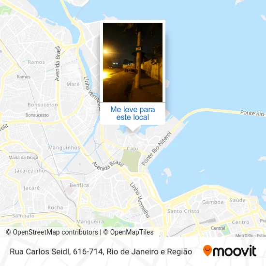 Rua Carlos Seidl, 616-714 mapa