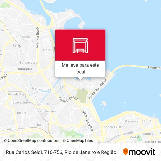 Rua Carlos Seidl, 716-756 mapa