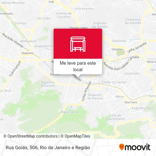 Rua Goiás, 506 mapa