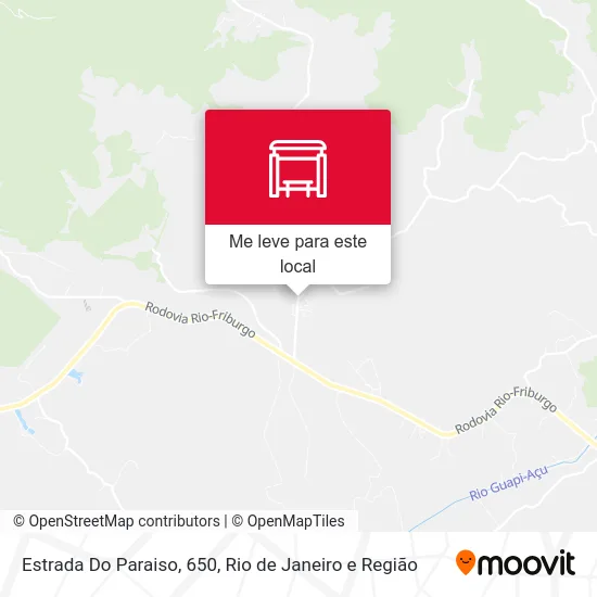 Estrada Do Paraiso, 650 mapa