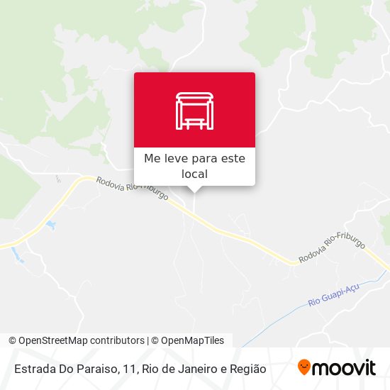 Estrada Do Paraiso, 11 mapa