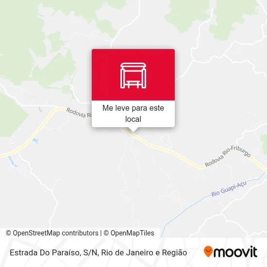 Estrada Do Paraíso, S/N mapa