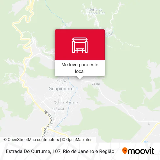 Estrada Do Curtume, 107 mapa