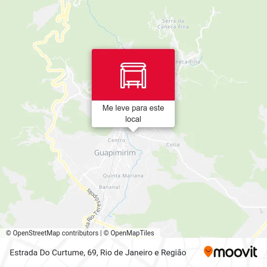 Estrada Do Curtume, 69 mapa