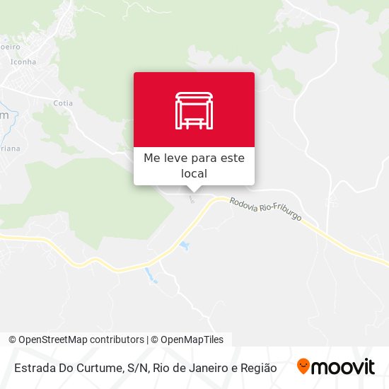 Estrada Do Curtume, S/N mapa