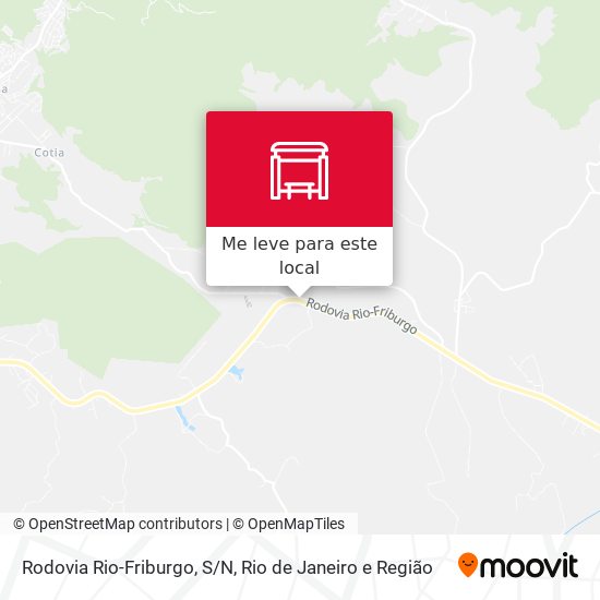 Rodovia Rio-Friburgo, S/N mapa