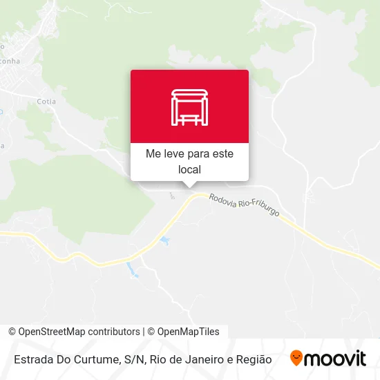 Estrada Do Curtume, S/N mapa