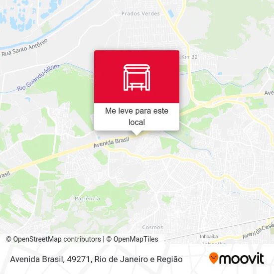 Avenida Brasil, 49271 mapa