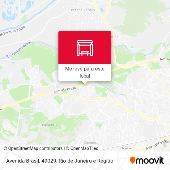 Avenida Brasil, 49029 mapa