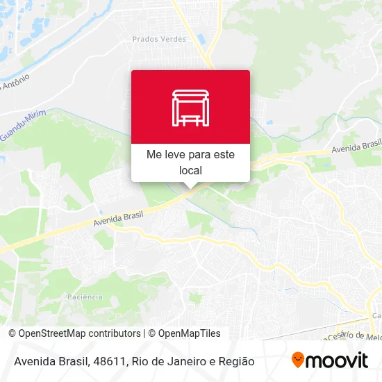 Avenida Brasil, 48611 mapa