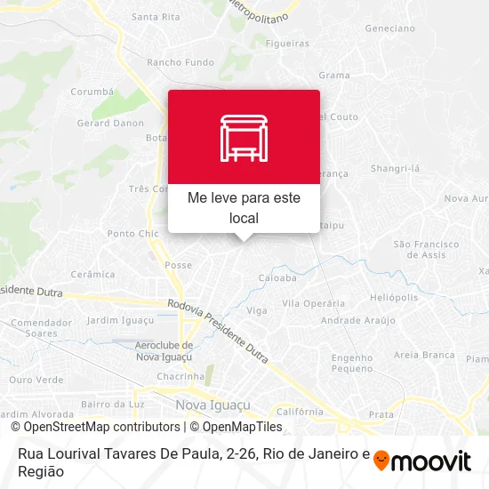 Rua Lourival Tavares De Paula, 2-26 mapa