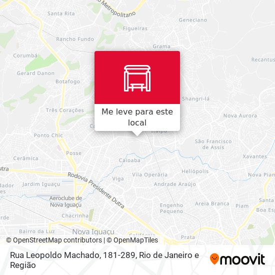 Rua Leopoldo Machado, 181-289 mapa