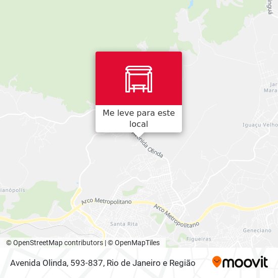 Avenida Olinda, 593-837 mapa