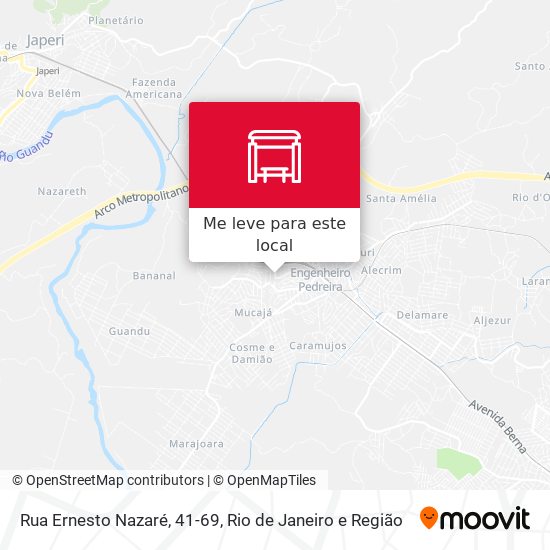 Rua Ernesto Nazaré, 41-69 mapa