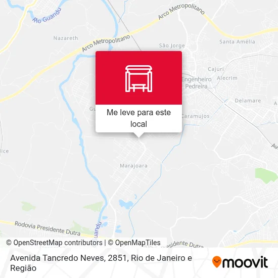 Avenida Tancredo Neves, 2851 mapa