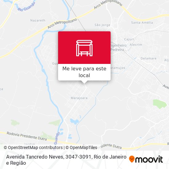 Avenida Tancredo Neves, 3047-3091 mapa