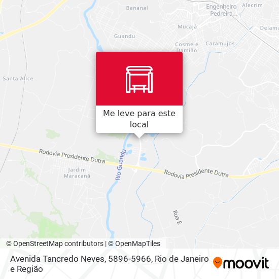 Avenida Tancredo Neves, 5896-5966 mapa