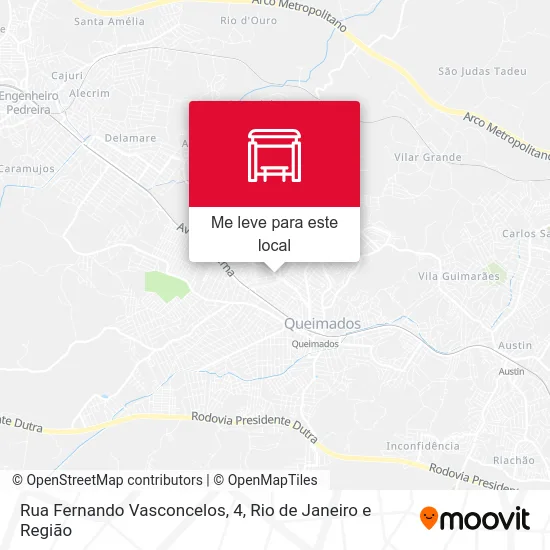 Rua Fernando Vasconcelos, 4 mapa