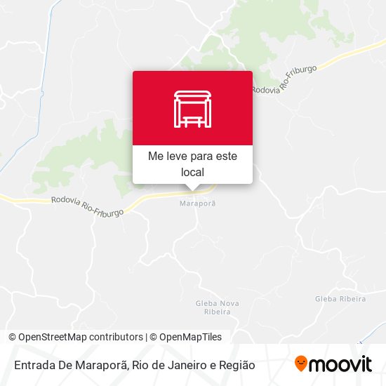 Entrada De Maraporã mapa