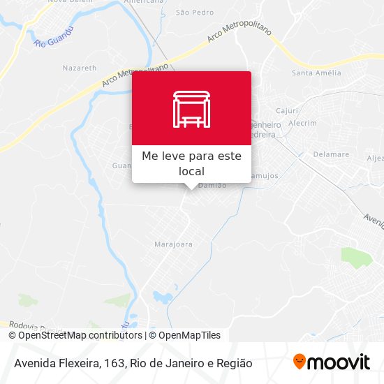 Avenida Flexeira, 163 mapa