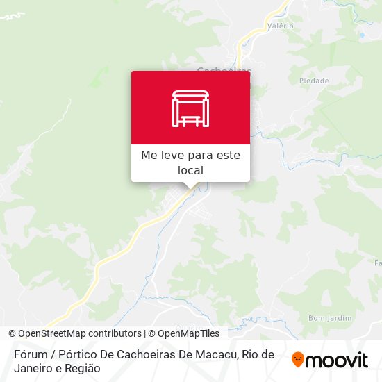 Fórum / Pórtico De Cachoeiras De Macacu mapa