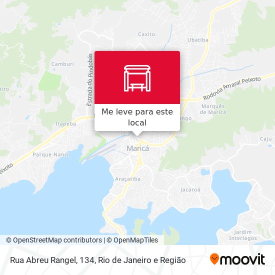 Rua Abreu Rangel, 134 mapa