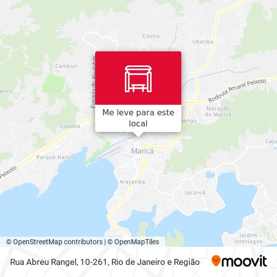 Rua Abreu Rangel, 10-261 mapa