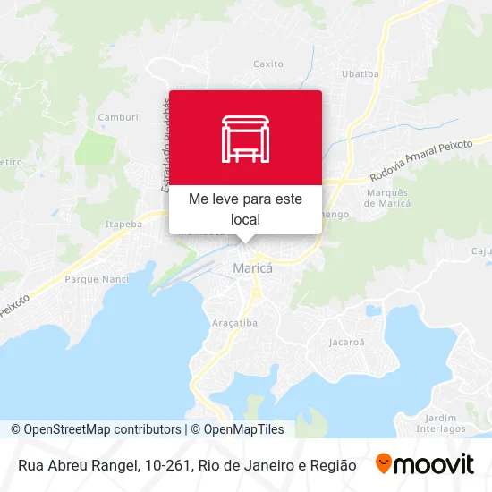 Rua Abreu Rangel, 10-261 mapa