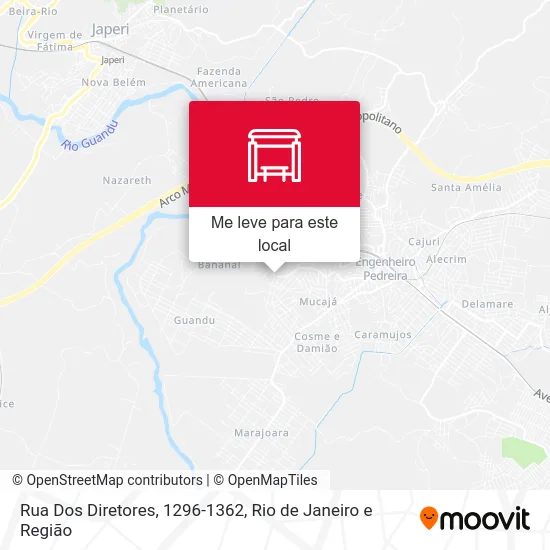 Rua Dos Diretores, 1296-1362 mapa