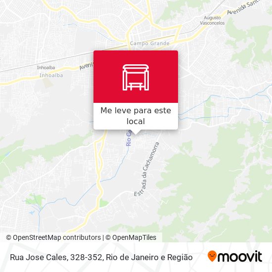 Rua Jose Cales, 328-352 mapa