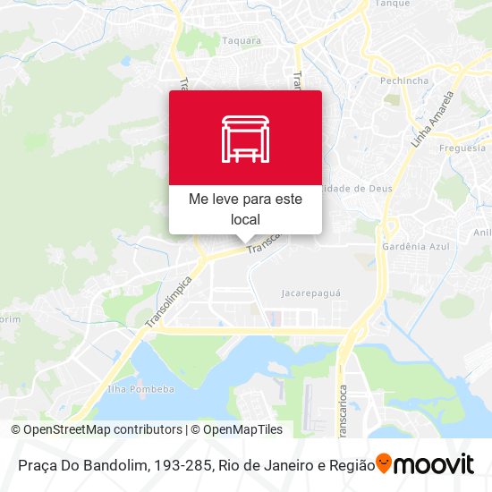 Praça Do Bandolim, 193-285 mapa