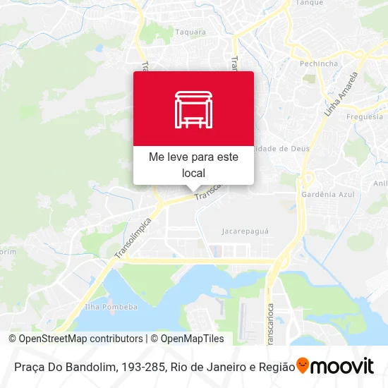 Praça Do Bandolim, 193-285 mapa