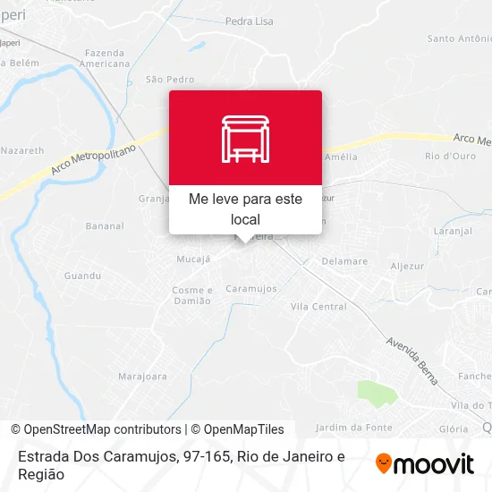 Estrada Dos Caramujos, 97-165 mapa
