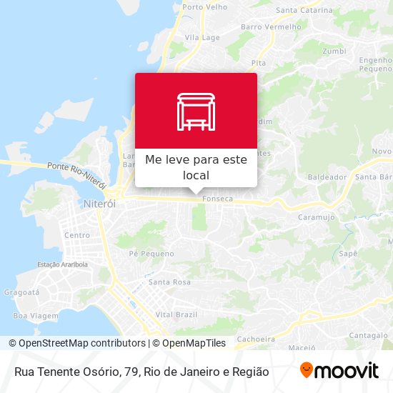 Rua Tenente Osório, 79 mapa