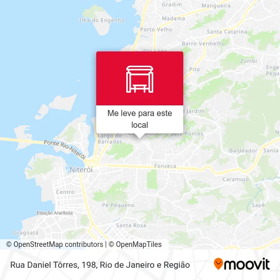 Rua Daniel Tôrres, 198 mapa