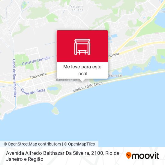 Avenida Alfredo Balthazar Da Silveira, 2100 mapa