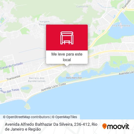 Avenida Alfredo Balthazar Da Silveira, 236-412 mapa