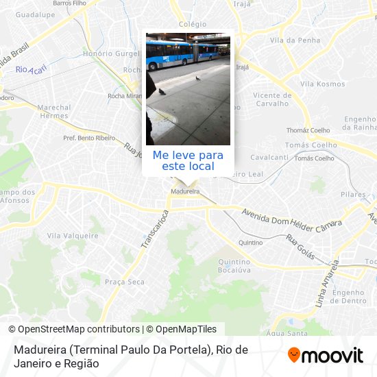 Madureira (Terminal Paulo Da Portela) mapa